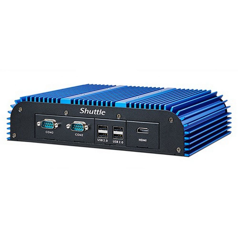 Коммерческий компьютер Shuttle BPCAL02 ,  i3-1215UE, DDR5-4800, 150W external adapter, 2 x RJ-45, 3 x RS 232