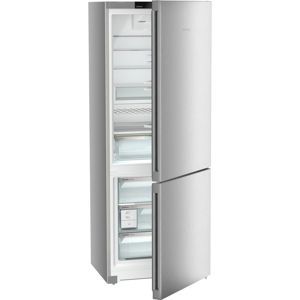 Холодильники LIEBHERR/ Plus, EasyFresh, МК NoFrost, 3 контейнера МК, в. 201,5 см, ш. 75 см, г. 67.5 см, класс ЭЭ A++, внутренние ручки, цвет Steel Finish,,полезный объём: 474 л (346 л + 128 л)