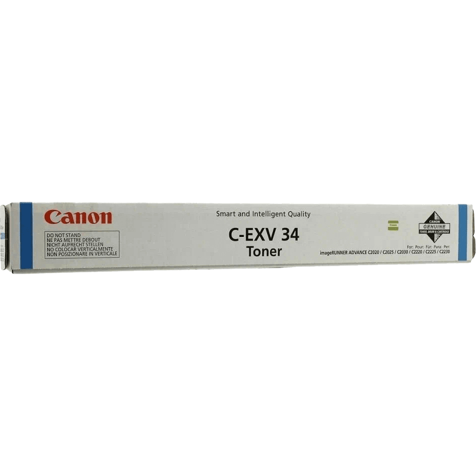 Картридж лазерный Canon C-EXV34C 3783B002 голубой для Canon iR C2020/C2025/C2030/C2220/C2225/C2230