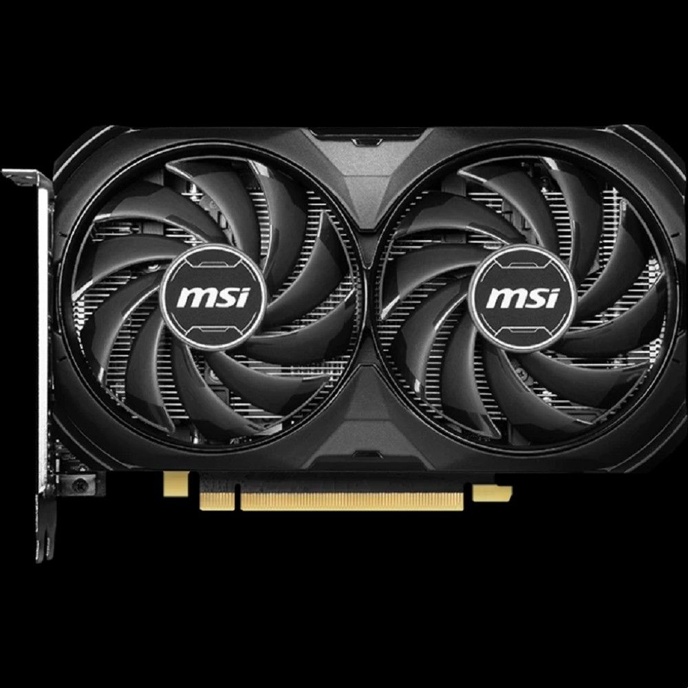 Видеокарта PCI-E MSI GeForce RTX 4060 TI VENTUS 2X BLACK OC (RTX 4060 Ti VENTUS 2X BLACK 8G OC||BULK) 8GB GDDR6 128bit 5nm 2580/18000MHz 3*DP HDMI