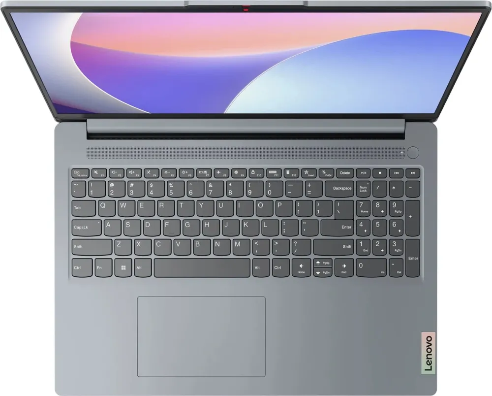 Ноутбук Lenovo IdeaPad Slim 3 16IAH8 Core i5 12450H 8Gb SSD512Gb Intel UHD Graphics 16" IPS WUXGA (1920x1200) без ОС grey WiFi BT Cam (83ES002XRK)