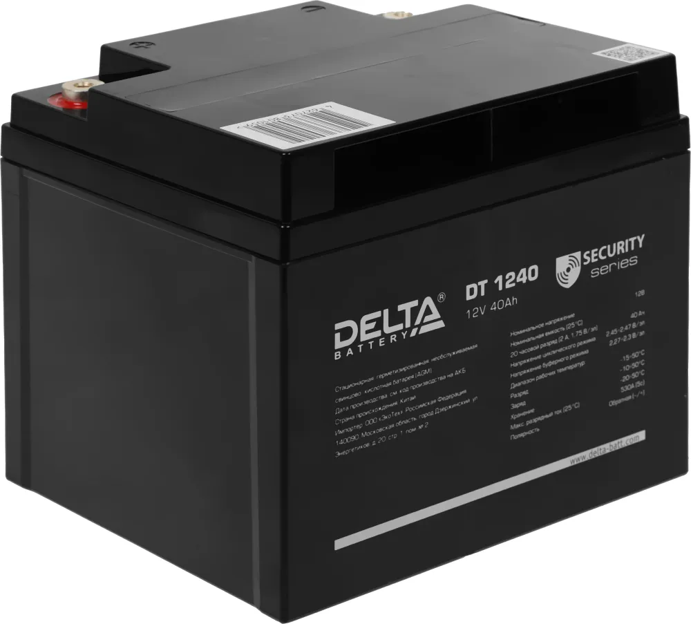 Аккумуляторная батарея Delta DT 1240