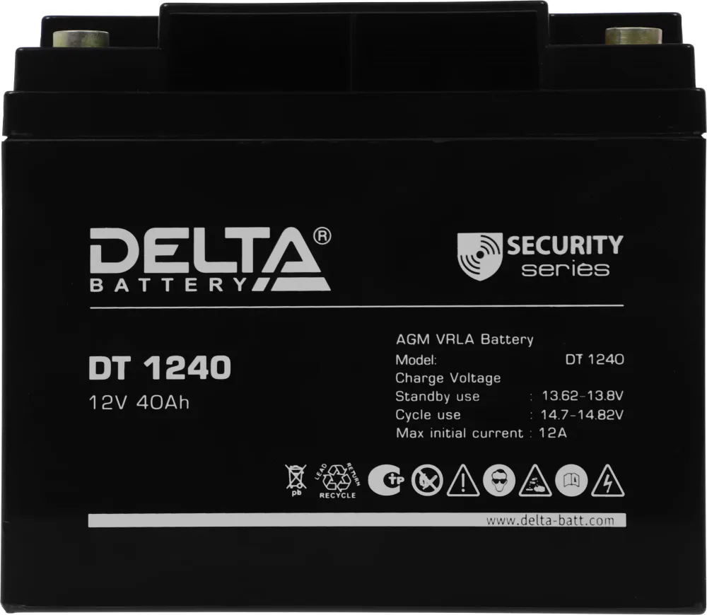 Аккумуляторная батарея Delta DT 1240