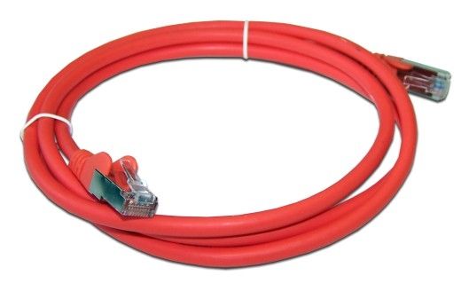 Патч-корд Lanmaster LAN-PC45/S6A-3.0-RD S/FTP RJ-45 вил. кат.6A 3м красный LSZH