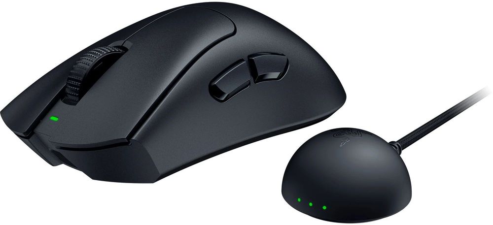 Мышь Razer DeathAdder V4 Pro черный оптическая 45000dpi беспров. BT/Radio USB 6but (RZ01-05330100-R3G1)