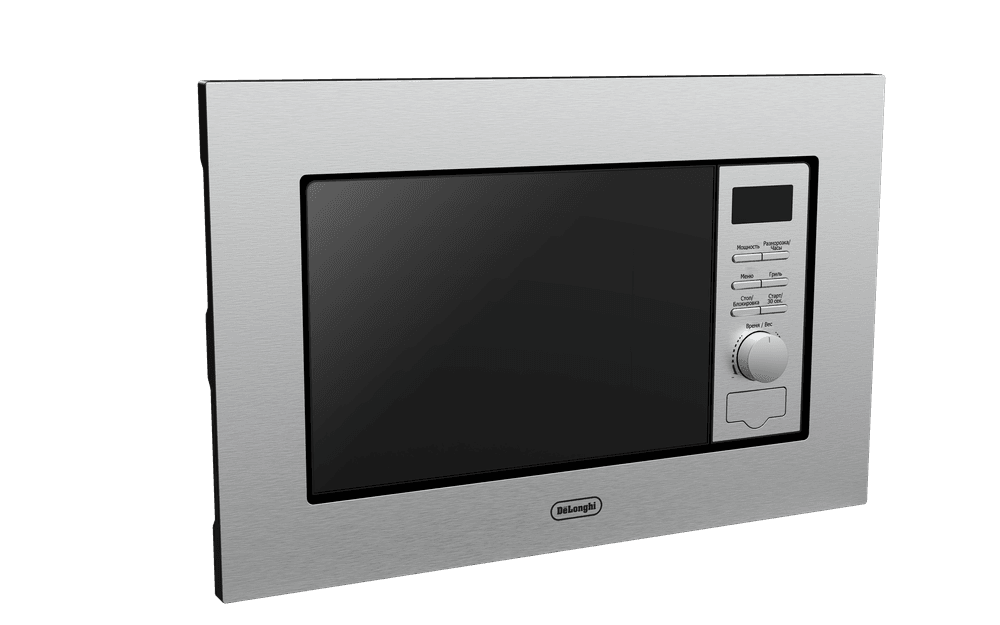 Встраиваемая микроволновая печь Delonghi/ Встраиваемая микроволновая печь Delonghi, объем 20 л, цвет нержавеющая сталь