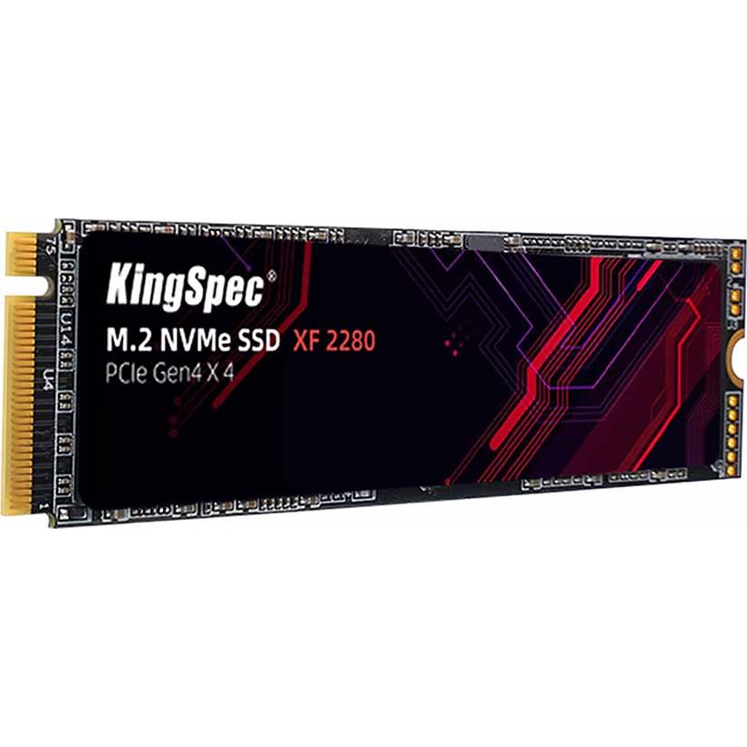 твёрдотельный накопитель KingSpec SSD 1TB M.2 2280 PCIe 4.0 x4 NVMe R4900/W4600MB/s 3D TLC MTBF 1M 1200TBW