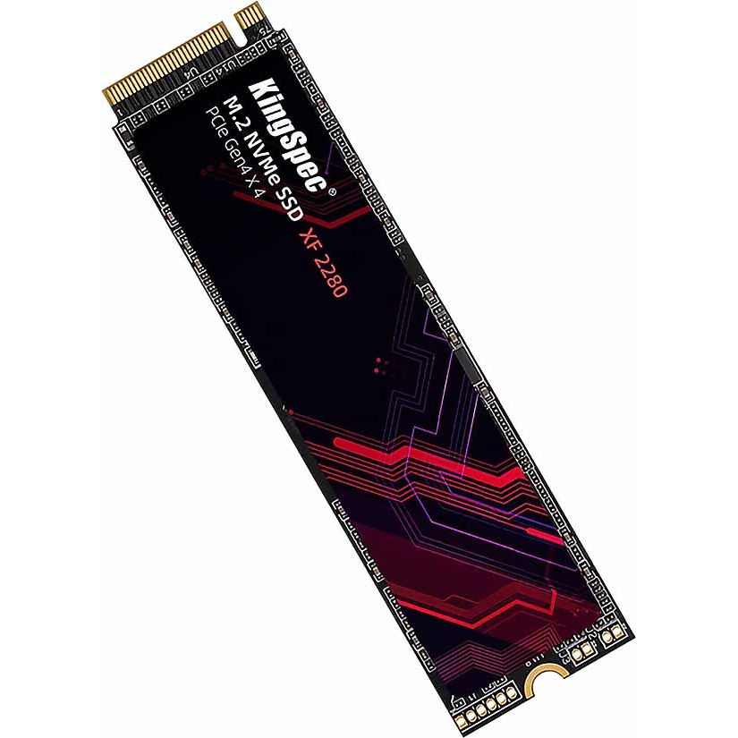 твёрдотельный накопитель KingSpec SSD 1TB M.2 2280 PCIe 4.0 x4 NVMe R4900/W4600MB/s 3D TLC MTBF 1M 1200TBW