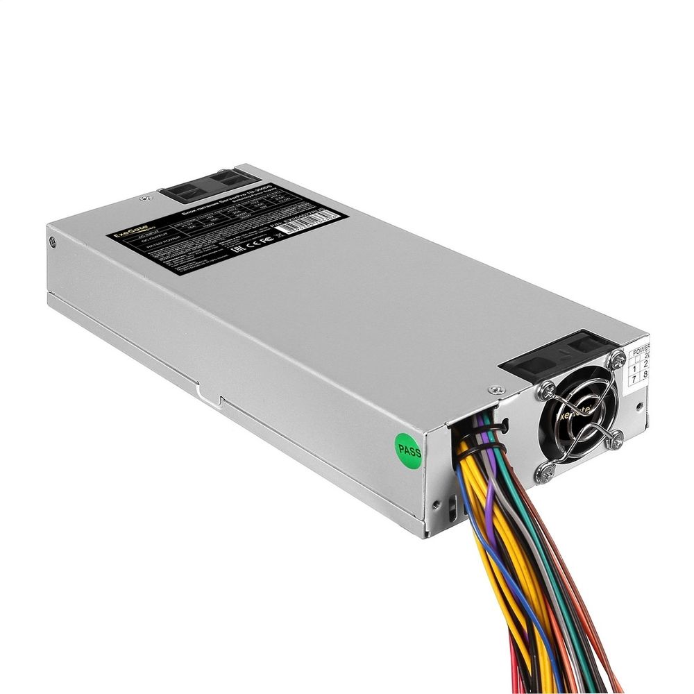 Exegate EX264627RUS Серверный БП 350W Exegate <ServerPRO-1U-350DS> унив. для 1U, 24pin, (4+4)pin,4xSATA,2xIDE