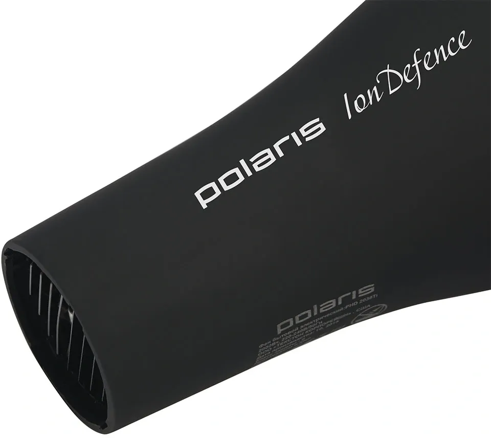 Фен Polaris PHD2038Ti 2000Вт черный/красный (PHD 2038TI)