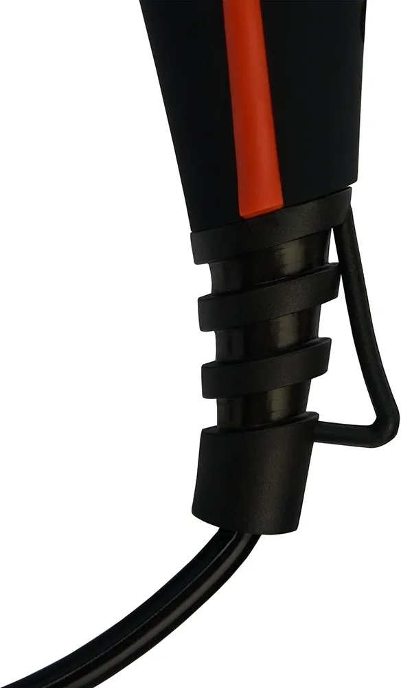 Фен Polaris PHD2038Ti 2000Вт черный/красный (PHD 2038TI)