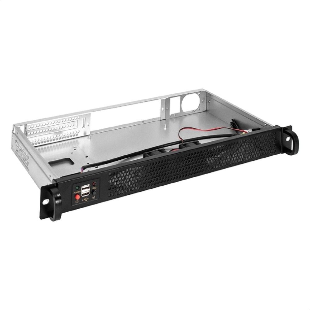 Exegate EX297724RUS Серверный корпус ExeGate Pro 1U250-11 <RM 19", высота 1U, глубина 250, без БП, 2*USB>