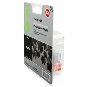Картридж струйный Cactus CS-CLI426BK CLI-426BK черный (9мл) для Canon Pixma MG5140/5240/6140/8140/MX884 с чипом