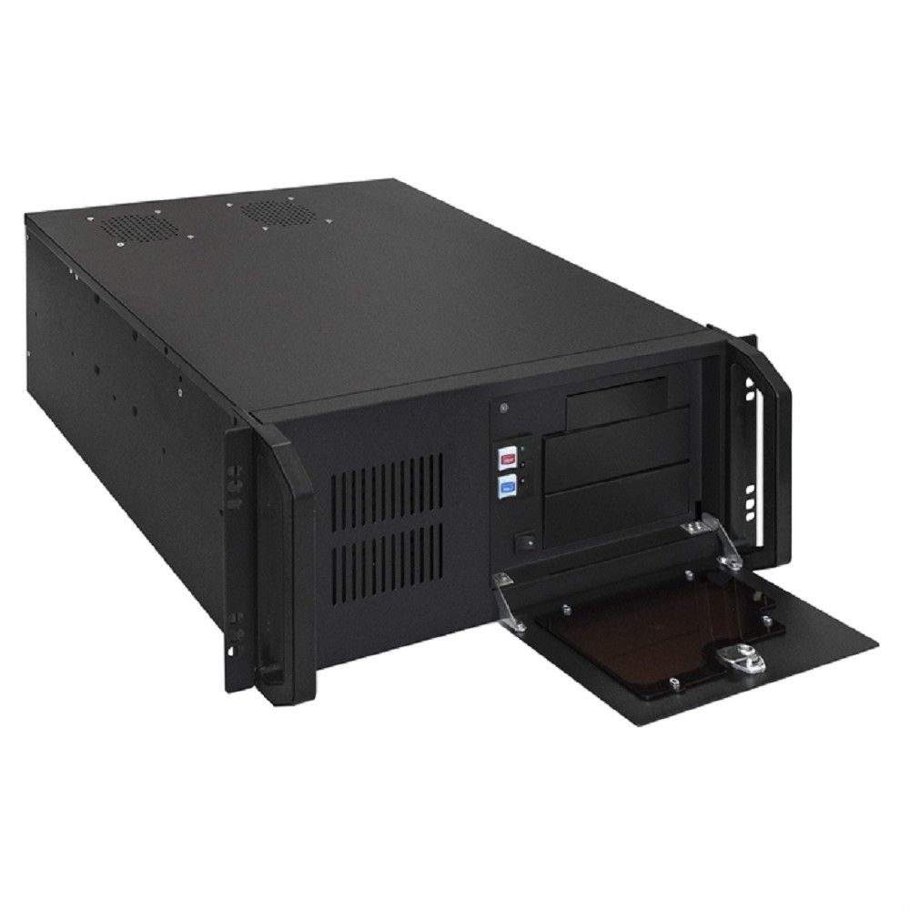 Exegate EX300080RUS Серверный корпус ExeGate Pro 4U450-26/4U4020S <RM 19", высота 4U, глубина 450, БП 500PAS, USB>