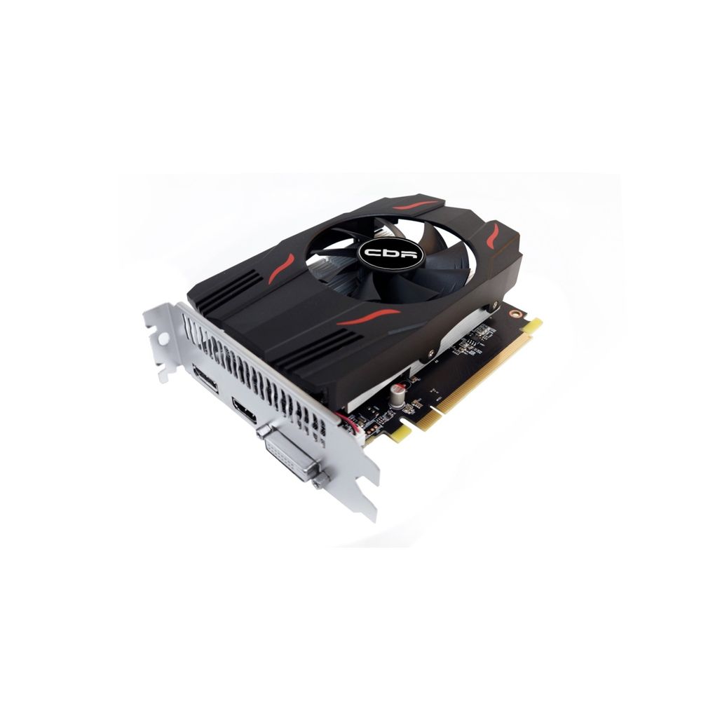 Видеокарта CBR Radeon RX 550 4G GDDR5 128BIT (DVI/HDMI/DP)