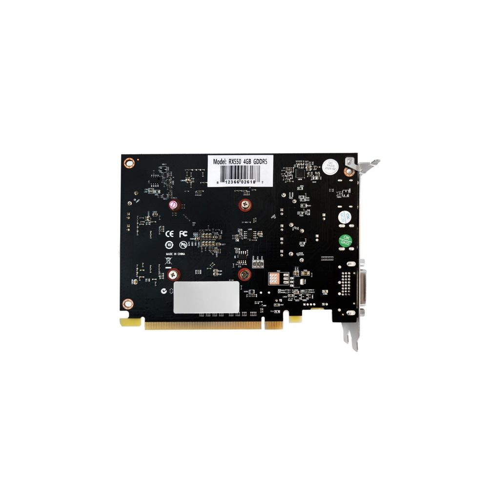 Видеокарта CBR Radeon RX 550 4G GDDR5 128BIT (DVI/HDMI/DP)