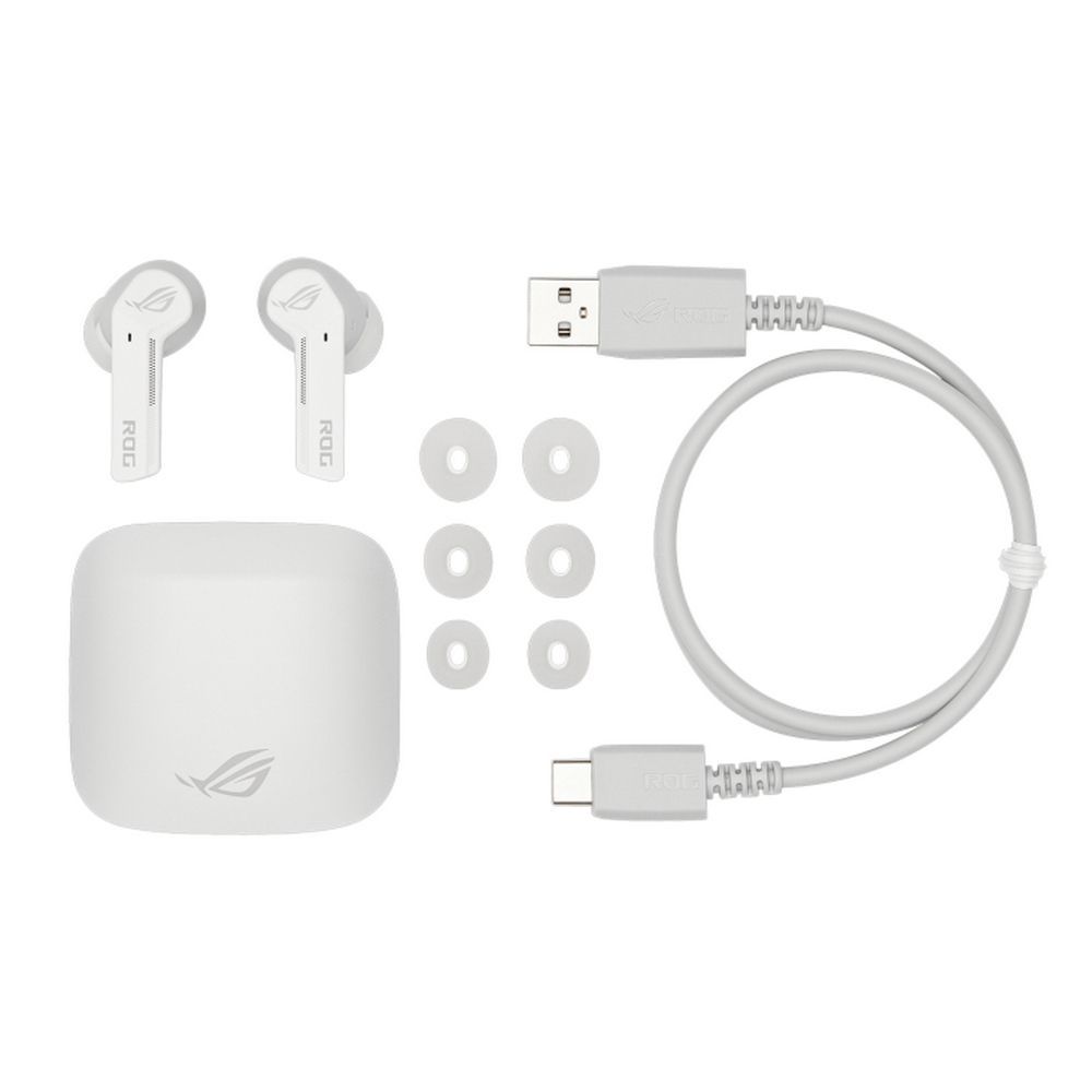 Гарнитура ASUS ROG CETRA TRUE WIRELESS WHT 5-52g 20 - 20000Hz ANC BT