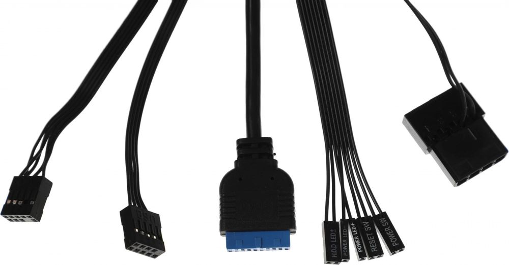 Exegate EX292981RUS Корпус Minitower ExeGate mEVO-7807 (mATX, без БП, 1*USB+1*USB3.0, черный 1x12 см с RGB подсветкой)
