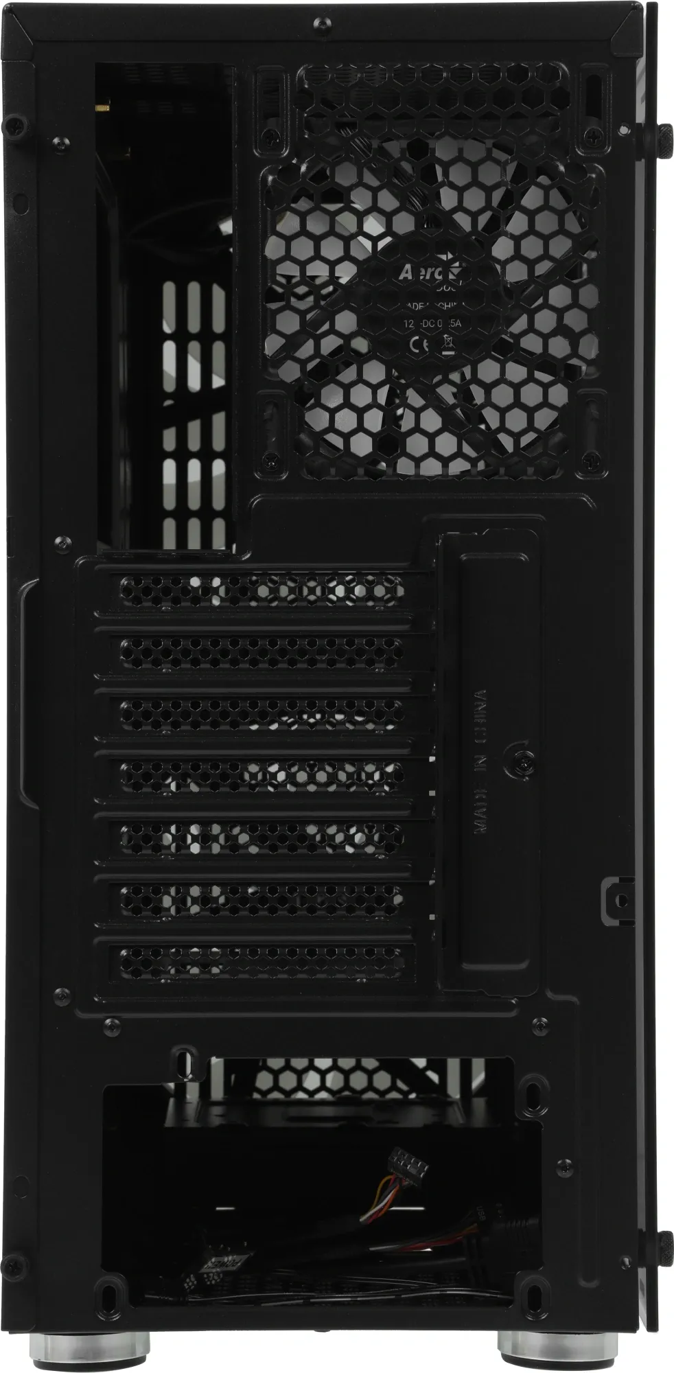Корпус Aerocool Python-G-BK-v1 черный без БП ATX 5x120mm 2x140mm 2xUSB2.0 1xUSB3.0 audio bott PSU