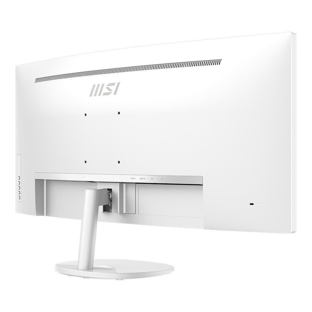 Монитор 34" MSI PRO MP341CQW E12 Curved VA, 3440x1440, 120Hz, 4ms, 300сd/m, 3500:1, HDR | 2xHDMI(2.0b), DP(1.4a) | InPSU, Speakers, Vesa 100, White