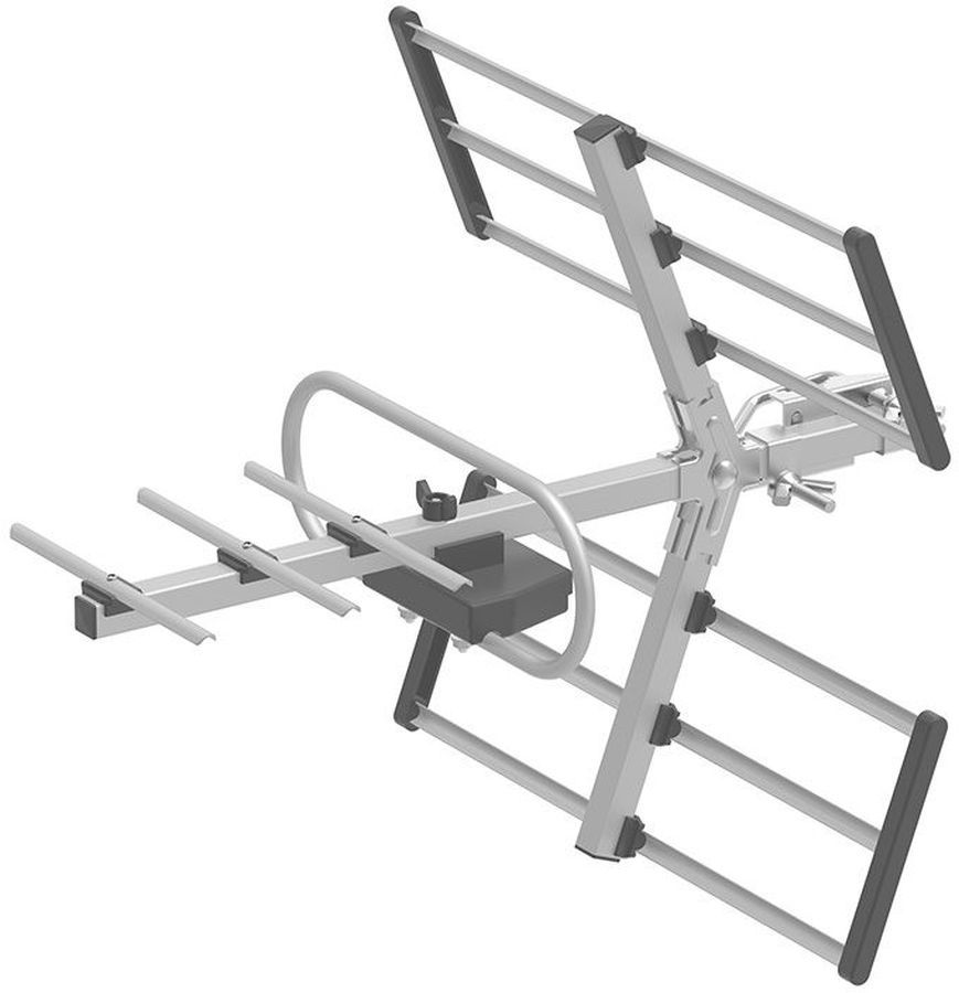 Антенна телевизионная Harper ADVB-3210 25дБ активная серый
