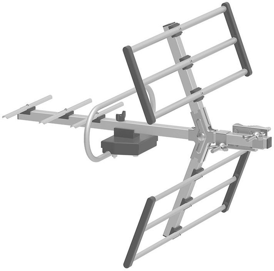 Антенна телевизионная Harper ADVB-3210 25дБ активная серый