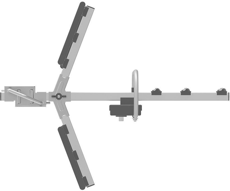 Антенна телевизионная Harper ADVB-3210 25дБ активная серый