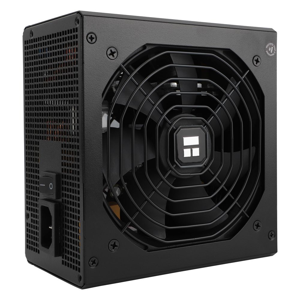 Блок питания 750W/ Power Supply Thermalright, 750W 80+ Gold (ATX, 3.1, PCIe 5.1, Non-modular, 1x24(20+4)pin, 1xCPU 8(4+4)pin, 2xPCIe*2 8(6+2)pin, 5xSATA3, 1x12+4pin (12VHPWR PCIe 5.1 12+4pin 600mm), 3xMOLEX4pin, Active, 120x120mm, 150x140x86mm, APFC, blac