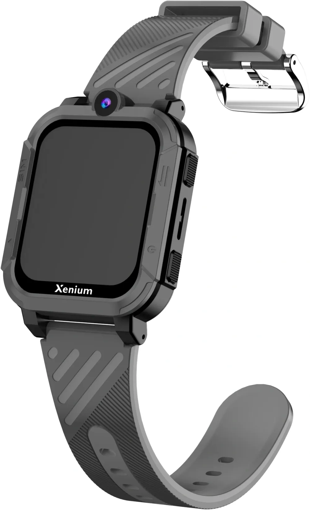 Смарт-часы Xenium W600 1.97" AMOLED корп.темно-серый рем.темно-серый (CTW600DG/00)
