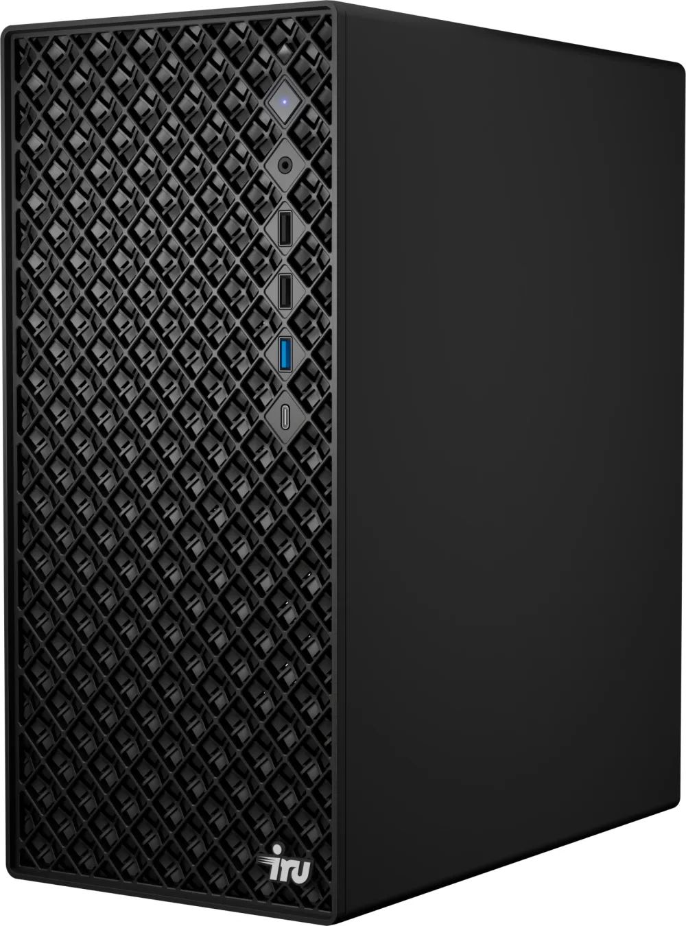 ПК IRU Tactio 520B6SB MT Ryzen 5 7600 (3.7) 16Gb SSD512Gb RGr Windows 11 Pro 2.5Gigabit 450W черный (RUS) (2131211)
