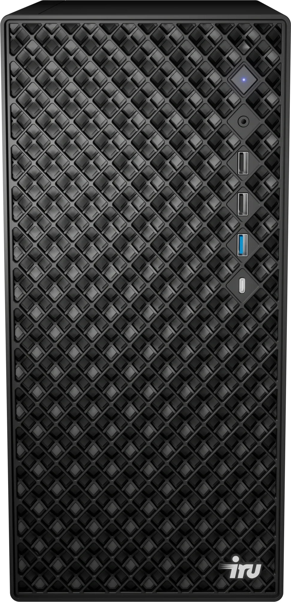 ПК IRU Tactio 520B6SB MT Ryzen 5 7600 (3.7) 16Gb SSD512Gb RGr Windows 11 Pro 2.5Gigabit 450W черный (RUS) (2131211)