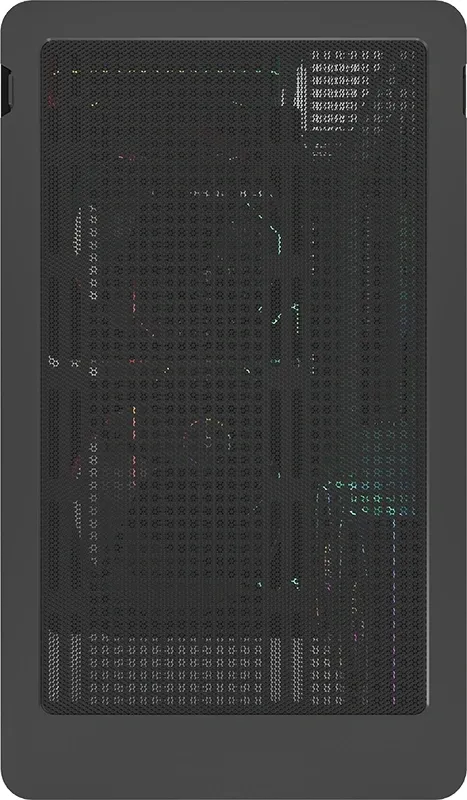 Корпус Formula Crystal U1M Cosmic черный без БП mATX 1xUSB3.0 audio bott PSU