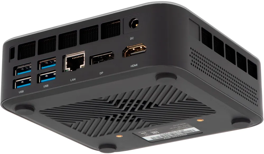 Неттоп IRU Tactio 525 Ryzen 7 6800H (3.3) 16Gb SSD1Tb 680M FreeDOS GbitEth WiFi BT черный (2113241)