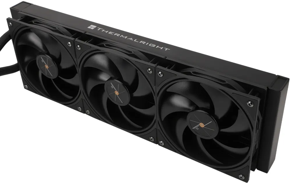 Система водяного охлаждения Thermalright Frozen Warframe Pro 360 Soc-AM5/AM4/1151/1200/2066/2011/1700 черный 4-pin 29.6dB Al LCD Ret (F-WFRAME-PRO-360-BL)