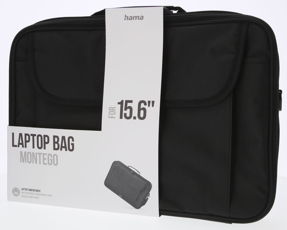 Сумка для ноутбука 15.6" Hama Montego черный полиэстер (00216440)