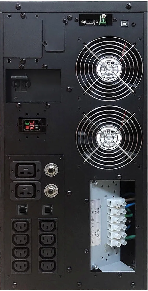 Источник бесперебойного питания Powercom Macan MAC-6000 6000Вт 6000ВА черный