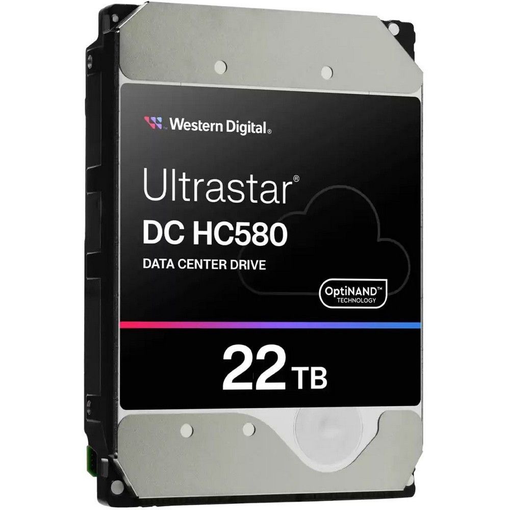 Жесткий диск серверный Western Digital 3.5" 22TB Ultrastar DC HC580 WUH722222ALE604
SATA