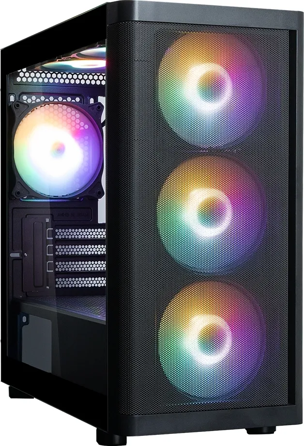 корпус ZALMAN M4 SE, MATX, BLACK, WINDOW, 1xCombo (3.5'' or 2.5''), 1x3.5", 2x2.5", 2xUSB2.0,1xUSB3.0, FRONT 3x120mm FRGB, TOP 2x120mm FRGB, REAR 1x120mm FRGB