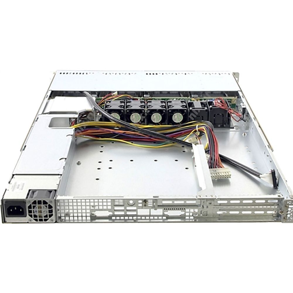 Корпус SuperMicro CSE-815TQ-R700WB Black 1U SC815 WIO W/Redundant  700W