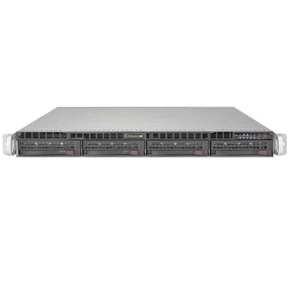 Корпус SuperMicro CSE-815TQ-R700WB Black 1U SC815 WIO W/Redundant  700W