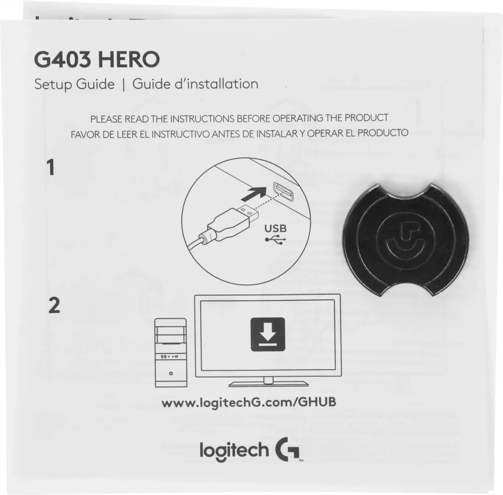 Мышь игровая Logitech G403 Hero