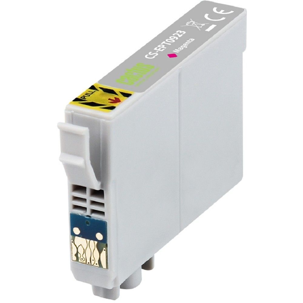 Картридж струйный Cactus CS-EPT0923 T0923 пурпурный (6.6мл) для Epson Stylus C91/CX4300/T26/T27/TX106/TX109/TX117/TX119 с чипом