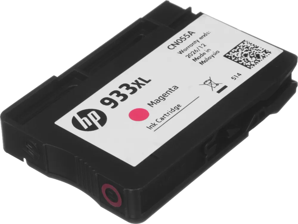 Картридж струйный HP 933XL CN055AE пурпурный (825стр.) для HP OJ 6700/7100