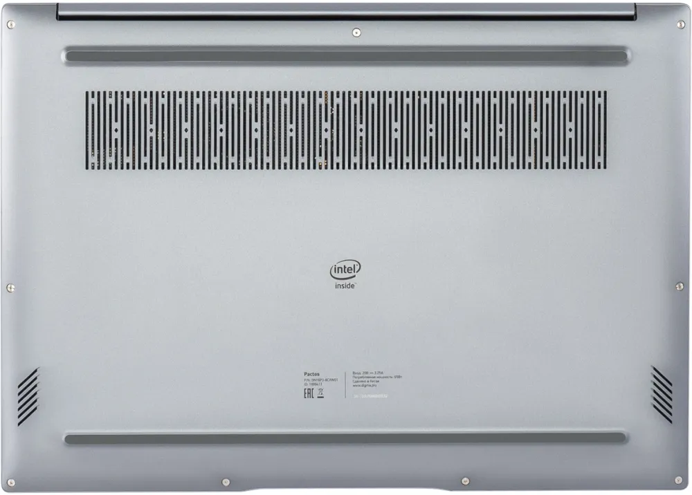 Ноутбук Digma Pro Pactos Core i5 1235U 16Gb SSD512Gb Intel Iris Xe graphics 16" IPS WUXGA (1920x1200) Windows 11 Pro dk.grey WiFi BT Cam 5500mAh (DN16P5-ADXW01)