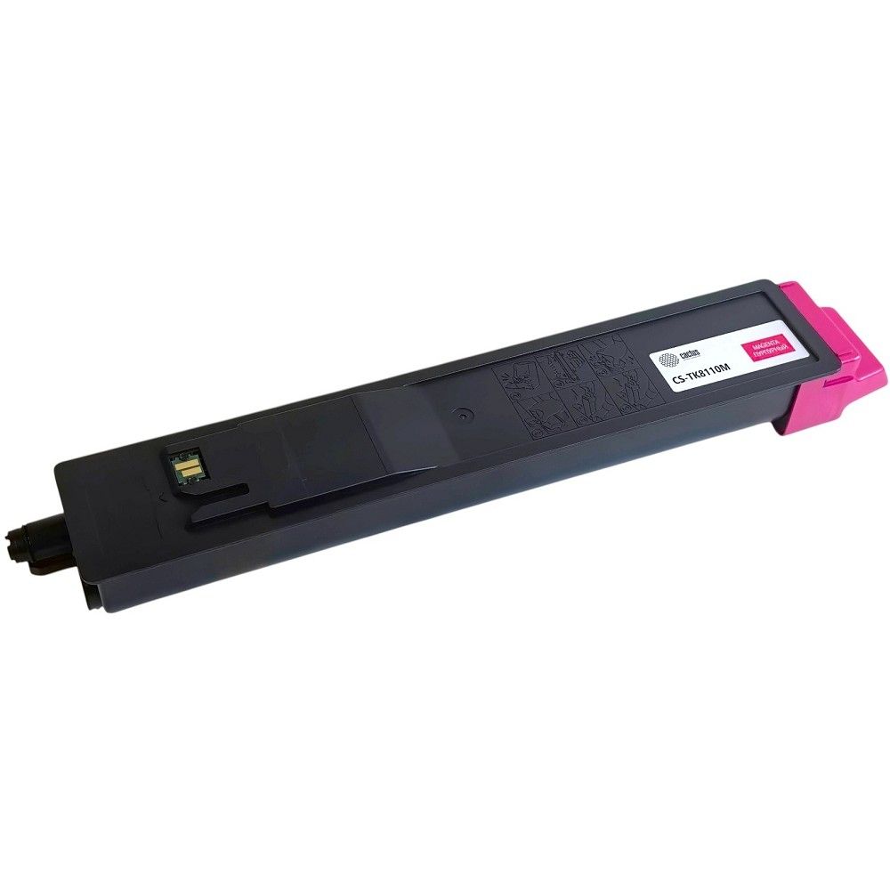 Картридж лазерный Cactus CS-TK8110M TK-8110M Asia-Pacific пурпурный (6000стр.) для Kyocera Mita Ecosys M8124cidn/M8130cidn с чипом