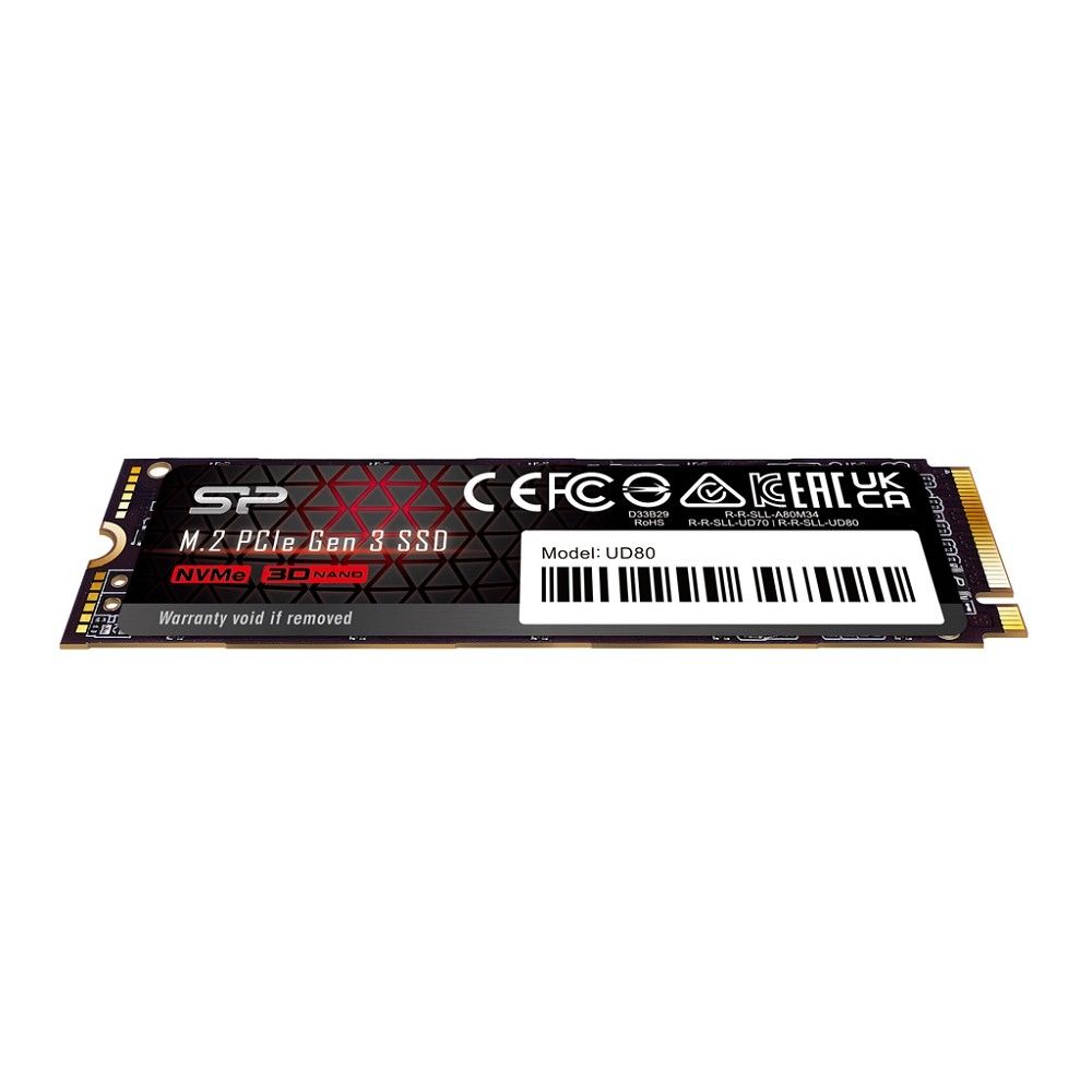 Накопитель SSD Silicon Power PCIe 3.0 x4 1TB SP01KGBP34UD8005 M-Series UD80 M.2 2280