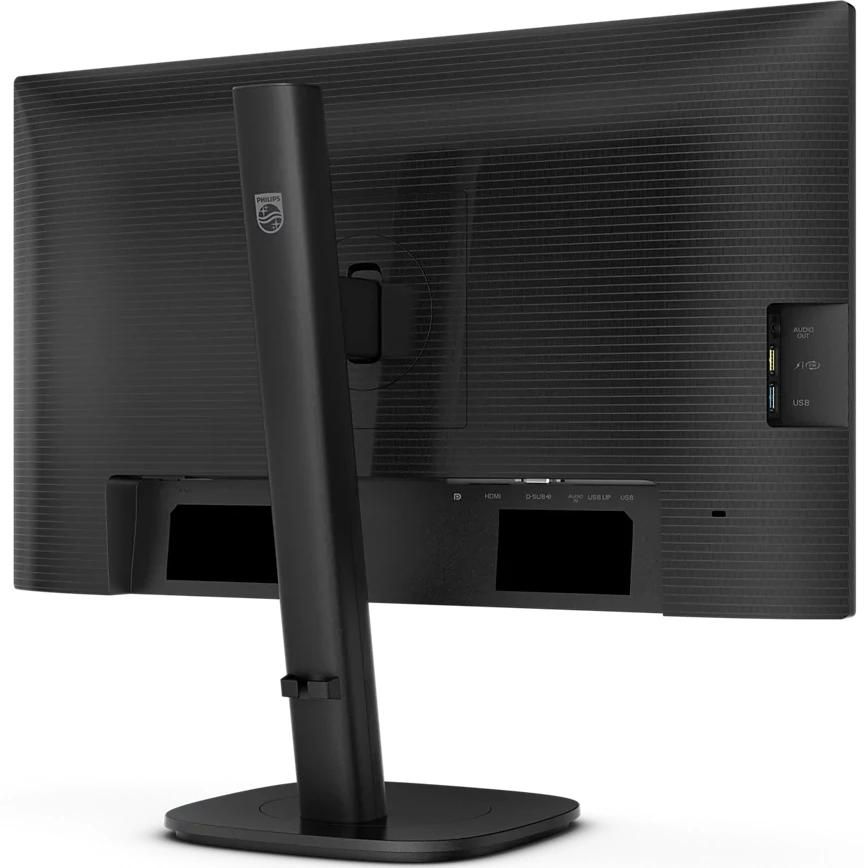 Монитор 23.8" PHILIPS 24B2N3200J Black (IPS, 1920x1080, 120Hz, 4 ms, 178°/178°, 300 cd/m, 1500:1, +HDMI 1.4, +DisplayPort 1.2, +4xUSB 3.2, +MM Pivot)