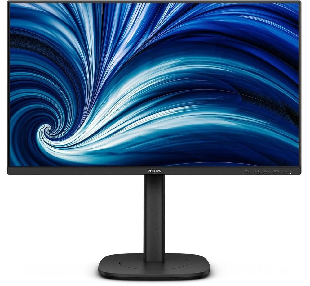 Монитор 23.8" PHILIPS 24B2N3200J Black (IPS, 1920x1080, 120Hz, 4 ms, 178°/178°, 300 cd/m, 1500:1, +HDMI 1.4, +DisplayPort 1.2, +4xUSB 3.2, +MM Pivot)