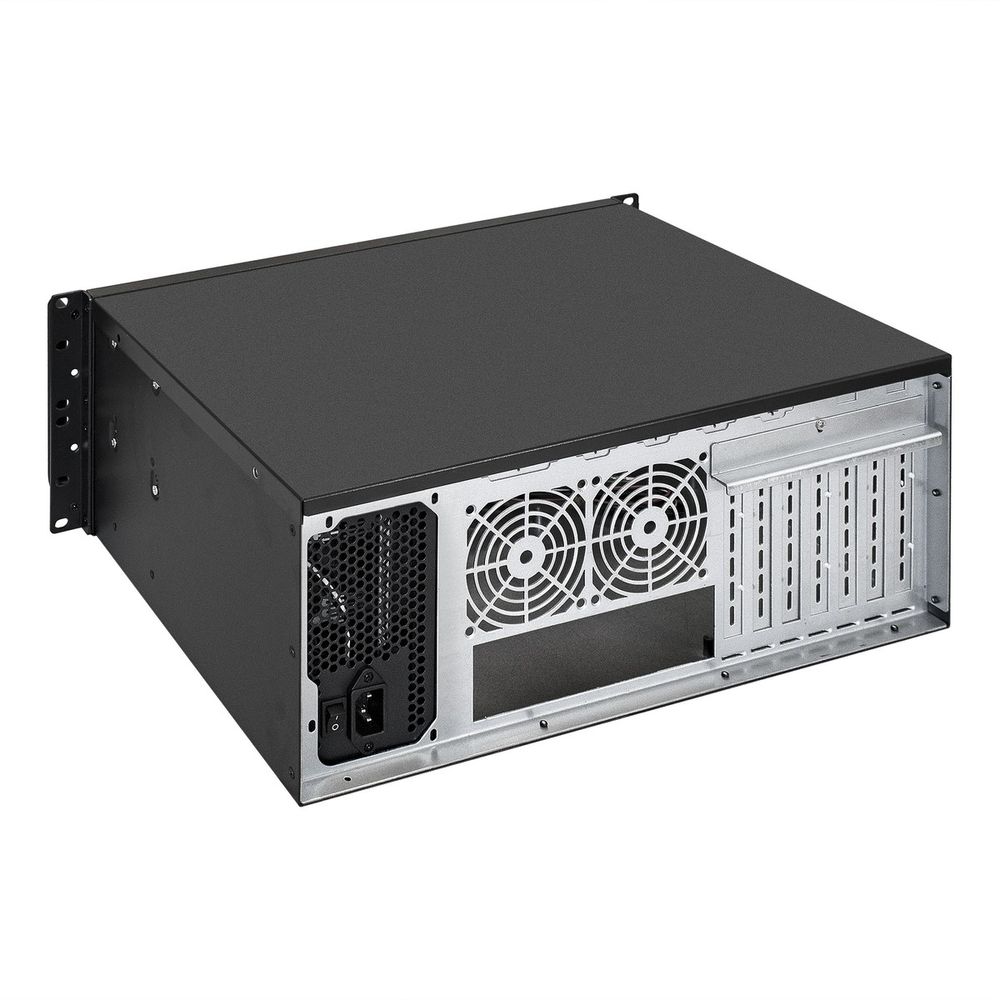 Exegate EX292102RUS Серверный корпус ExeGate Pro 4U300-08 <RM 19", высота 4U, глубина 300, БП 600PPH 80+Bronze, USB>