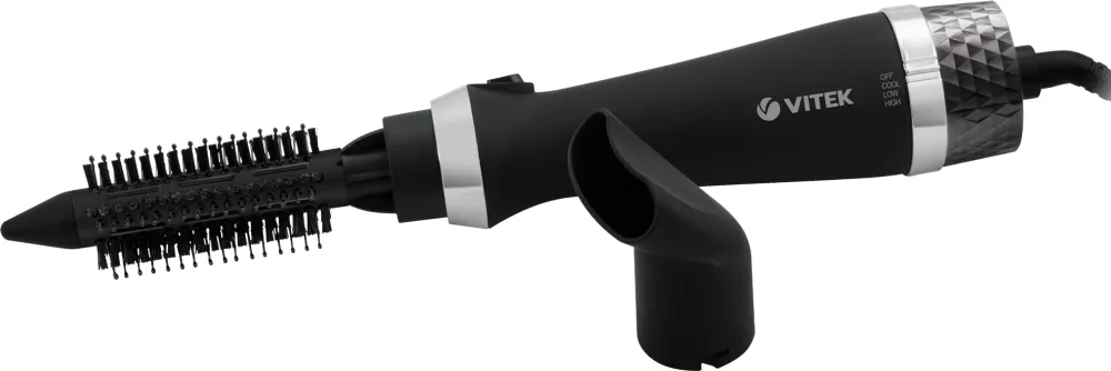 Фен-щетка Vitek VT-8250 1200Вт черный